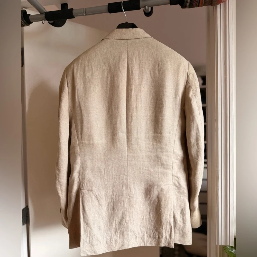 Todd Snyder Beige Linen Sport Coat